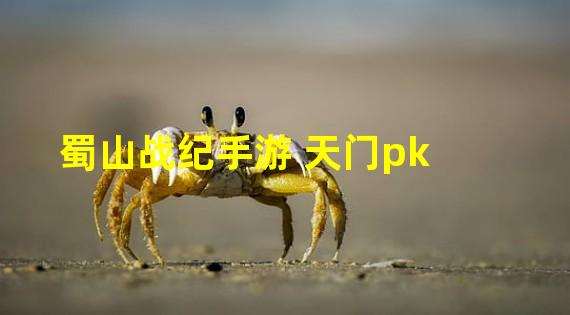 蜀山战纪手游 天门pk