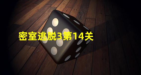 密室逃脱3第14关