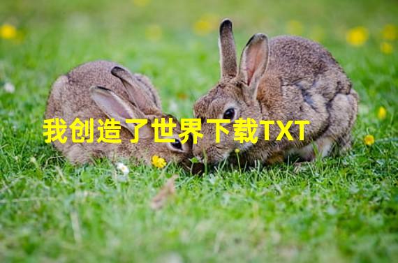 我创造了世界下载TXT