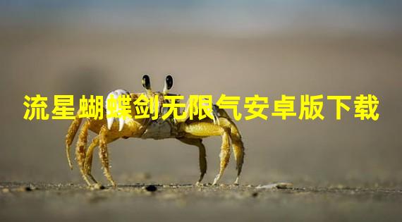 流星蝴蝶剑无限气安卓版下载