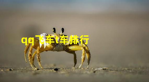 qq飞车t车排行