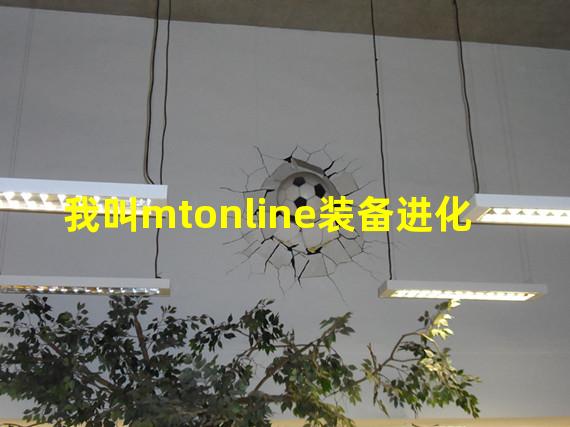 我叫mtonline装备进化