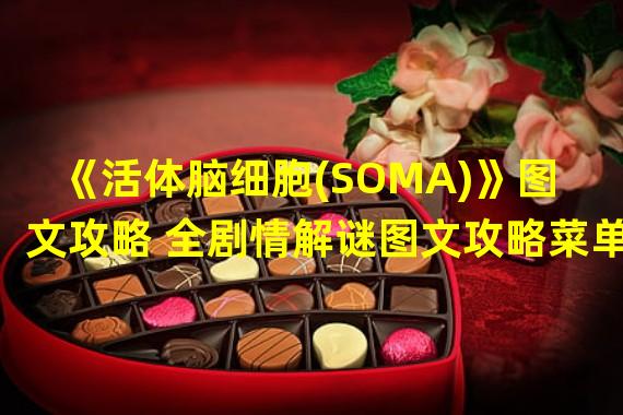 《活体脑细胞(SOMA)》图文攻略 全剧情解谜图文攻略菜单