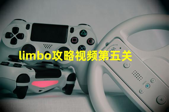 limbo攻略视频第五关