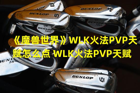 《魔兽世界》WLK火法PVP天赋怎么点 WLK火法PVP天赋选择