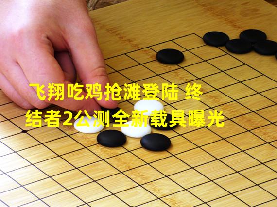 飞翔吃鸡抢滩登陆 终结者2公测全新载具曝光