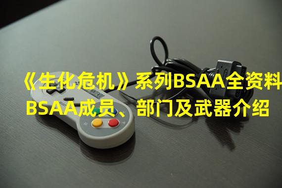 《生化危机》系列BSAA全资料 BSAA成员、部门及武器介绍