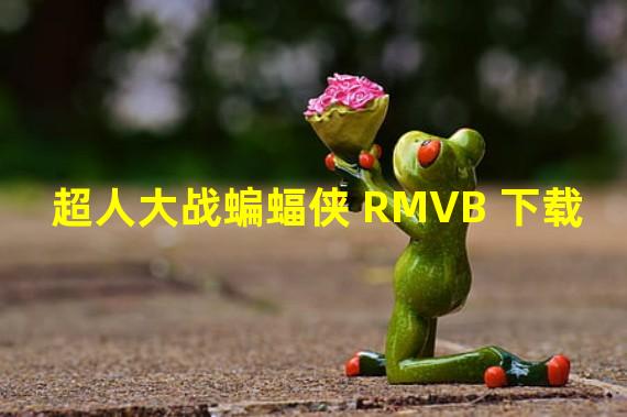 超人大战蝙蝠侠 RMVB 下载