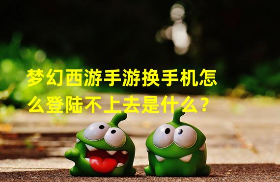 梦幻西游手游换手机怎么登陆不上去是什么？