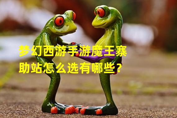 梦幻西游手游魔王寨助站怎么选有哪些？