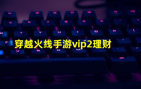 穿越火线手游vip2理财