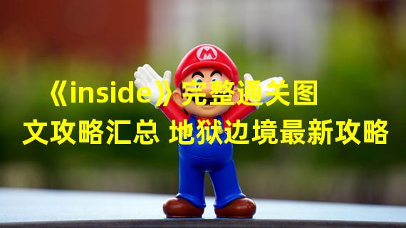 《inside》完整通关图文攻略汇总 地狱边境最新攻略