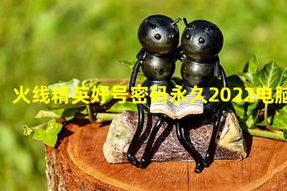 火线精英好号密码永久2022电脑版