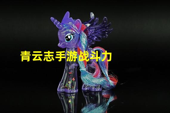 青云志手游战斗力