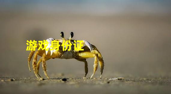 游戏身份证